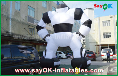 Decorações infláveis de festas Publicidade Personagens infláveis de desenhos animados, Traje robótico inflável