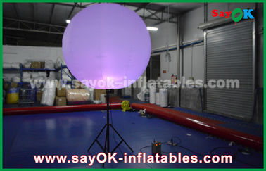 A decoração/halogênio infláveis da iluminação de pano de nylon ou conduzido ilumina-se Balloons acima