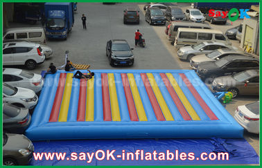 leão-de-chácara inflável da esteira do PVC de 0.55mm para as crianças que jogam o jogo dos esportes