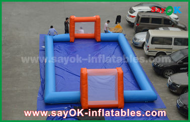 Jogos infláveis dos esportes do PVC do copo inflável da palavra do jogo de bola, passo de futebol inflável personalizado
