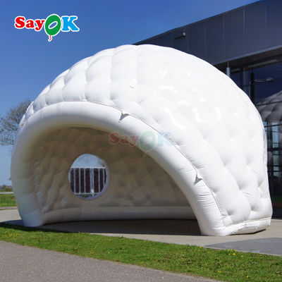 OEM / ODM Tecido durável de Oxford Tenda inflável grande para o exterior Igloo para promoção de clubes de eventos de festas