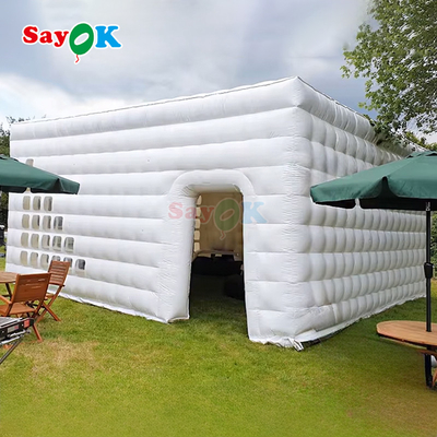 Free Design Huge White Cube Air Tents PVC Tarpaulin Evento Tenda Inflável