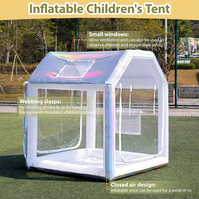 Sayok Golden Bubble Houses Tenda de Casa de Bolhas Transparente Inflavel Portátil para Casamento de Festa