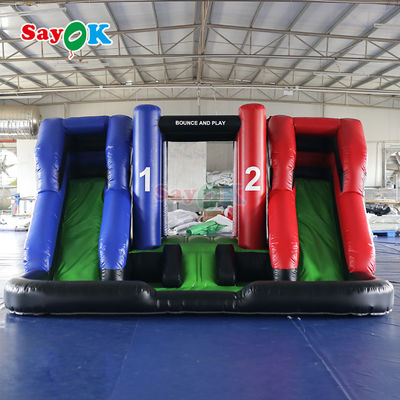 Commercial inflável Combo Slide Duplo inflável Bounce House gigante inflável Slide para o exterior
