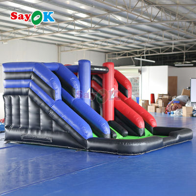 Commercial inflável Combo Slide Duplo inflável Bounce House gigante inflável Slide para o exterior