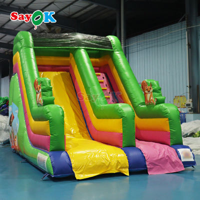 Slide de piscina inflável PVC Slide inflável combinado e Slide de piscina gigante inflável para venda