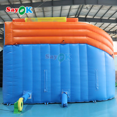 Slide inflável gigante PVC inflável seco Slide duplo comercial Slide inflável Casa de salto para aluguel