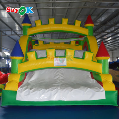 Commercial Outdoor Inflável Slide Seco Slide Inflável Slide de Água Para Adultos Slide Inflável Bounce House Castelo de Salto