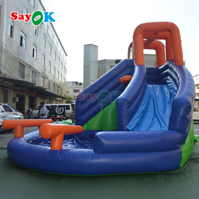 Sayok 20ft Vendas Quentes Slide Inflavel de Água Slide Inflavel com piscina Slides Inflaveis de Água para Crianças