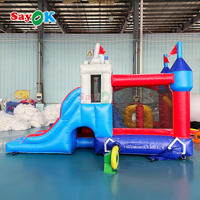 Casa de salto comercial de lona de PVC Infláveis Castelo de salto para crianças