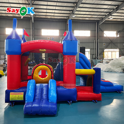 Casa de salto comercial de lona de PVC Infláveis Castelo de salto para crianças