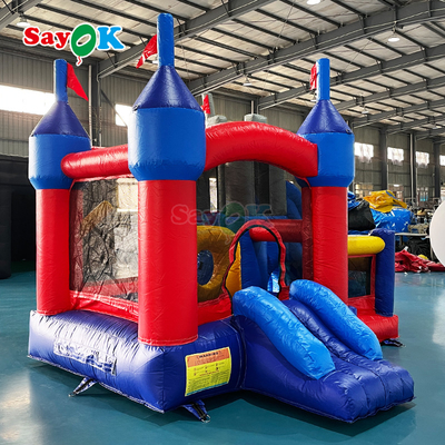 Casa de salto comercial de lona de PVC Infláveis Castelo de salto para crianças