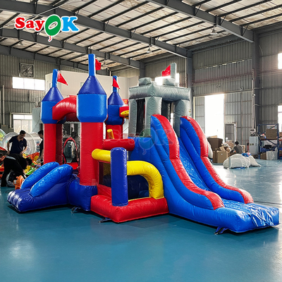 Casa de salto comercial de lona de PVC Infláveis Castelo de salto para crianças