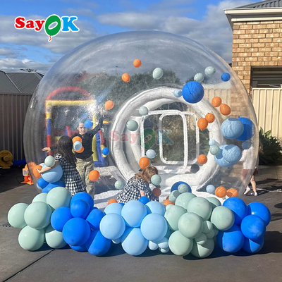 Armazém Casa de Balão de Bolhas Portátil PVC Casa de Tenda de Bolhas de Festa Inflável