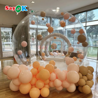 Armazém Casa de Balão de Bolhas Portátil PVC Casa de Tenda de Bolhas de Festa Inflável