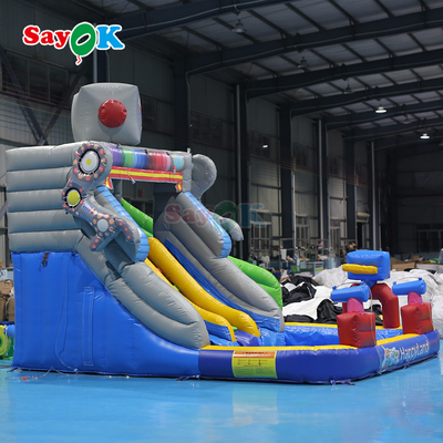 Área de Jogos Larga para Crianças Castelo Bouncy Cartoon Jumping Bouncer Kids Inflatables Castelo Bouncer Inflatable com Blower