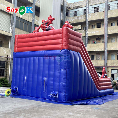 Casa de salto inflável colorida e combo de escorregador para crianças e adultos Castelo de salto de PVC ao ar livre