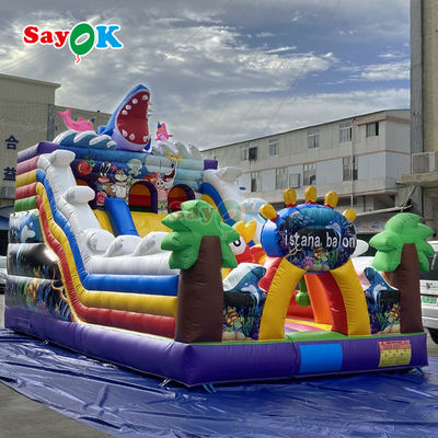 Fábrica por atacado Salto inflável Salto Salto Slide para festa ou evento
