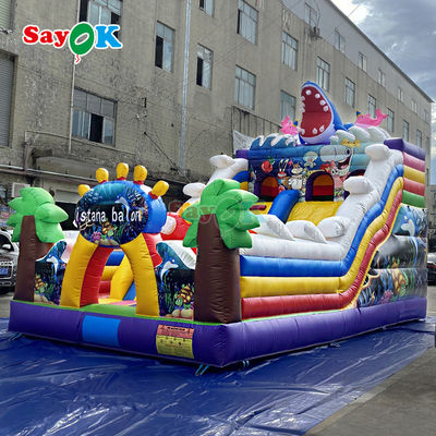Fábrica por atacado Salto inflável Salto Salto Slide para festa ou evento