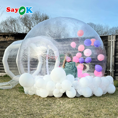 Casa de Balões de Bolhas Transparente PVC Tenda de Bolhas de Festa Inflavel