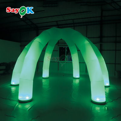 Tenda de exposição portátil Marquee inflável Custom Dome Spider Tent Publicidade Tenda de aranha inflável para evento ao ar livre