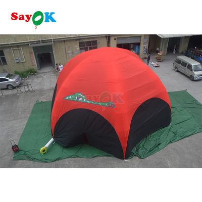 Large Camping Inflatable Gazebo Marquee Tent Comércio Outdoor Inflatable Igloo Marquee Dome Spider Tent para Eventos