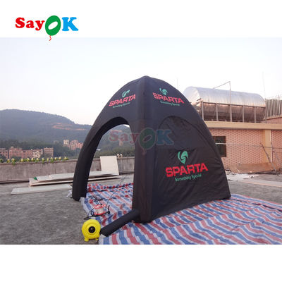 Venda a retalho Tenda inflável de iglu Dom Marquee Canopy Tenda inflável grande Quatro pernas Camping Tenda inflável de aranha para publicidade