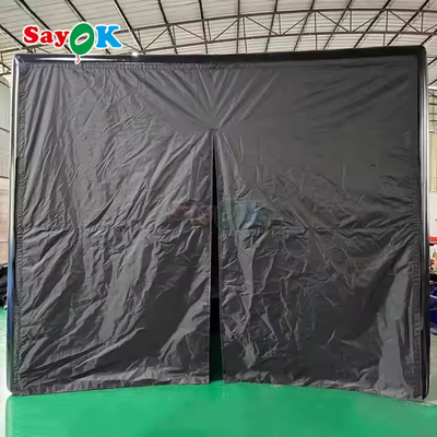Tenda de simulação de golfe inflável portátil para desporto ao ar livre