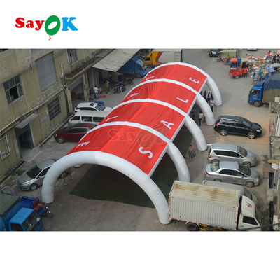 Publicidade ao ar livre Inflável Sport Training Tunnel Impermeável Inflável Sports Tents Dome para Eventos