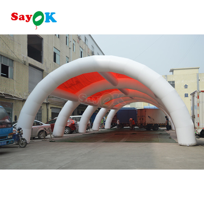 Publicidade ao ar livre Inflável Sport Training Tunnel Impermeável Inflável Sports Tents Dome para Eventos