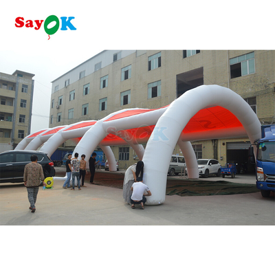 Publicidade ao ar livre Inflável Sport Training Tunnel Impermeável Inflável Sports Tents Dome para Eventos