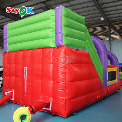 Slide inflável Bouncer Slide inflável Bounce House Bouncy Castle Inflável Castelo com Slide