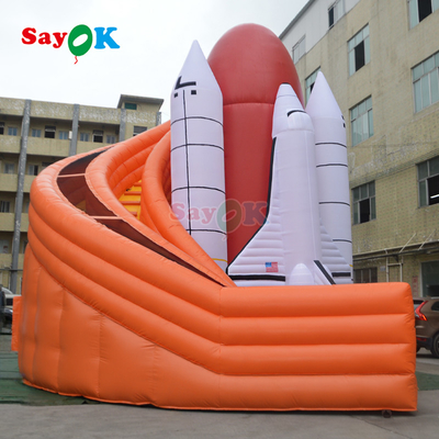 Slide de água inflável PVC Wave Slide de água inflável comercial para crianças Slide de água inflável seco Empresa de aluguel