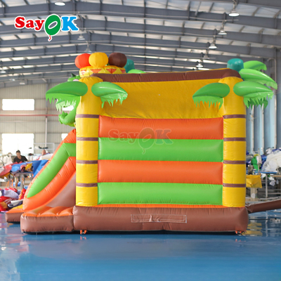 Popular Bouncer inflável Outdoor Bouncer inflável Combo Slide Commercial Inflável Jumping Bouncer Castelo para Crianças