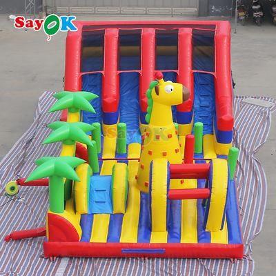 Comércio Gigante Inflável Parque de Jogos ao Ar Livre Inflável Bouncer Castelo Gigante Inflável Trampoline Park