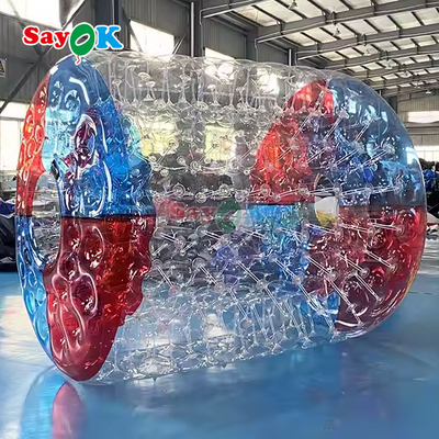 Bola de Rolo Zorb Inflável para Corrida, Bola de Rolo de PVC Transparente para Esportes Aquáticos ao Ar Livre