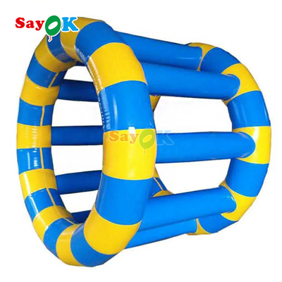 Bolas de rolos infláveis para caminhada aquática Bolas de rolos infláveis de PVC para caminhada aquática para parque aquático