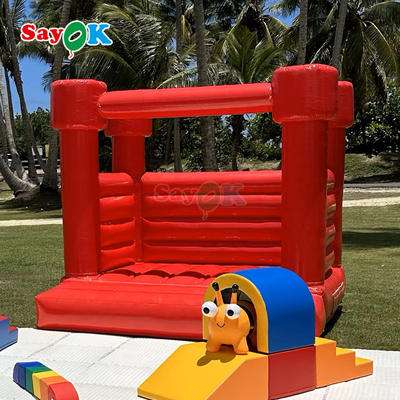 Castelo insuflável Sayok personalizado, casa de saltos pequena para festas infantis