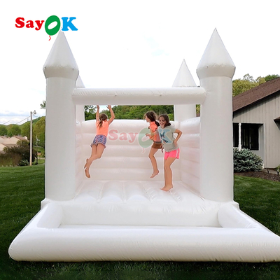 Castelo insuflável Sayok personalizado, casa de saltos pequena para festas infantis