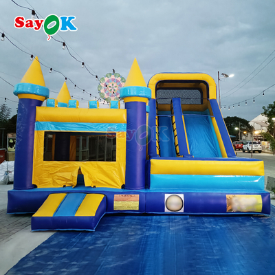 Sayok Castelo Inflável Comercial de 23 pés Castelo Inflável Combo para Exterior