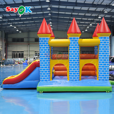 Castelo insuflável comercial Sayok em PVC, combo para eventos ao ar livre