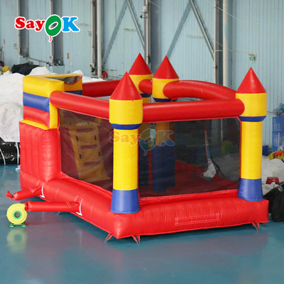 Combo Casa de Salto Comercial Lona com Escorregador