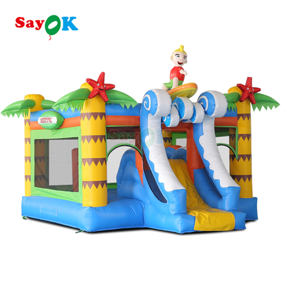 Sayok Surf temático inflável Bouncer Castle Commercial Bouncy Castle inflável combo para crianças