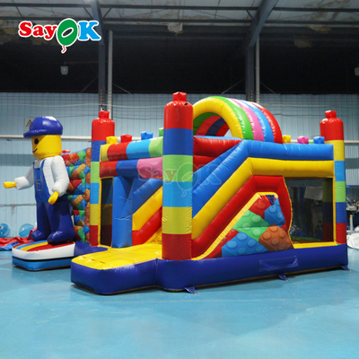 Sayok Design Livre Castelo Insuflável Comercial Casa de Saltos Combo para Crianças