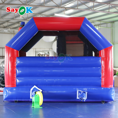 Escorregador insuflável com tema de bombeiro, casa de salto combinada, castelo insuflável insuflável para crianças