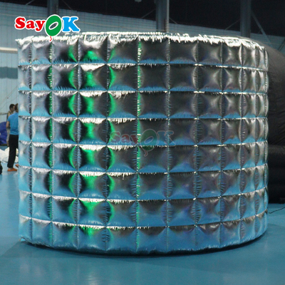 10ft Inflatable Photo Booth Wall with LED for Parties and Events