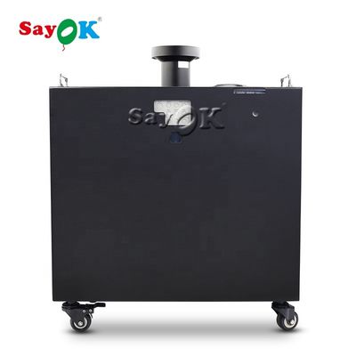 Projetor de Planetário Portátil Fulldome 360 Graus com Brilho de 5500LM e Mobilidade de 4 Rodas