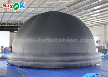 enegreça a barraca inflável da abóbada do planetário do diâmetro de 5m para a exposição da ciência