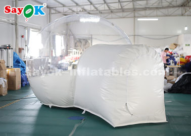 Barraca inflável exterior da bolha do PVC da barraca transparente inflável 3m para GV de acampamento ROHS do CE do quintal da família