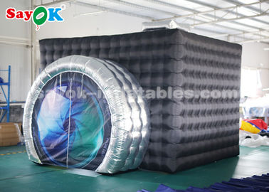 Exposição inflável inflável da cabine das luzes de tira do diodo emissor de luz da barraca do partido para anunciar o evento ROHS